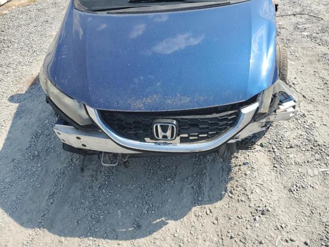 19XFB2F96DE079595 - 2013 HONDA CIVIC EXL ლურჯი ფოტო 11