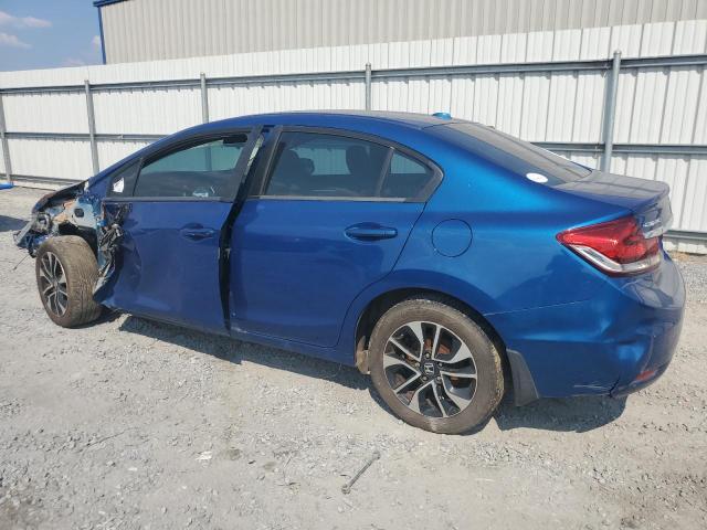 19XFB2F96DE079595 - 2013 HONDA CIVIC EXL ლურჯი ფოტო 2
