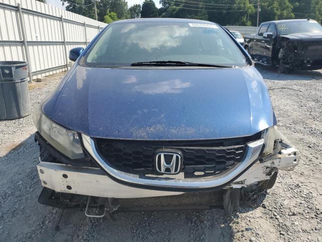 19XFB2F96DE079595 - 2013 HONDA CIVIC EXL ლურჯი ფოტო 5