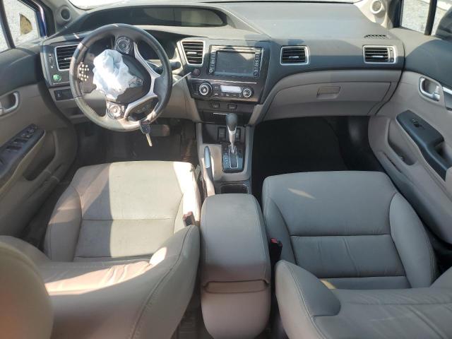 19XFB2F96DE079595 - 2013 HONDA CIVIC EXL ლურჯი ფოტო 8