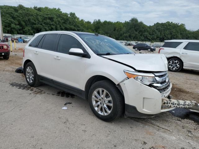 2FMDK3J99DBA74723 - 2013 FORD EDGE SEL WHITE photo 4