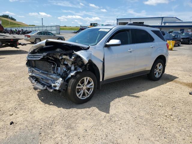 2GNALCEK5G1152711 - 2016 CHEVROLET EQUINOX LT SILVER photo 1