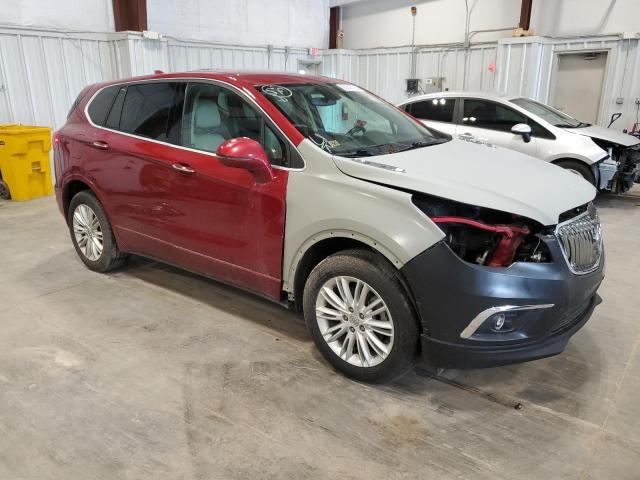 LRBFXCSAXJD009827 - 2018 BUICK ENVISION PREFERRED Tünd qırmızı foto 4