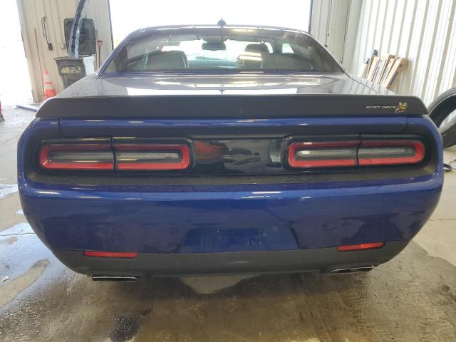 2C3CDZFJ5MH670056 - 2021 DODGE CHALLENGER R/T SCAT PACK BLUE photo 6