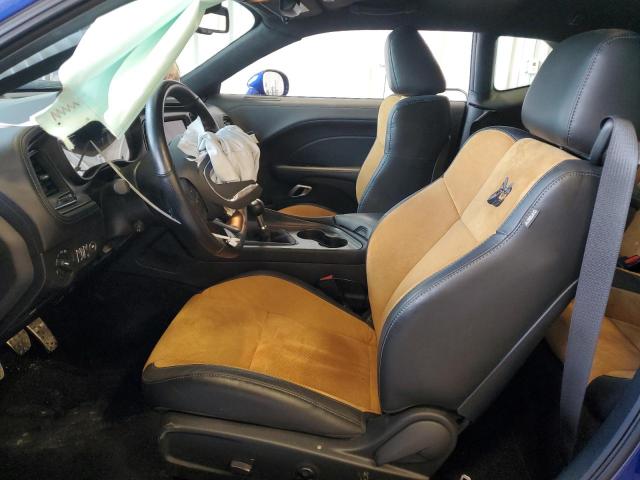 2C3CDZFJ5MH670056 - 2021 DODGE CHALLENGER R/T SCAT PACK BLUE photo 7