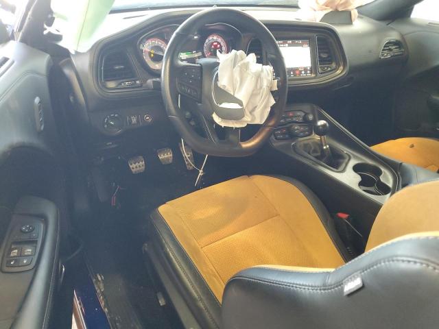 2C3CDZFJ5MH670056 - 2021 DODGE CHALLENGER R/T SCAT PACK BLUE photo 8