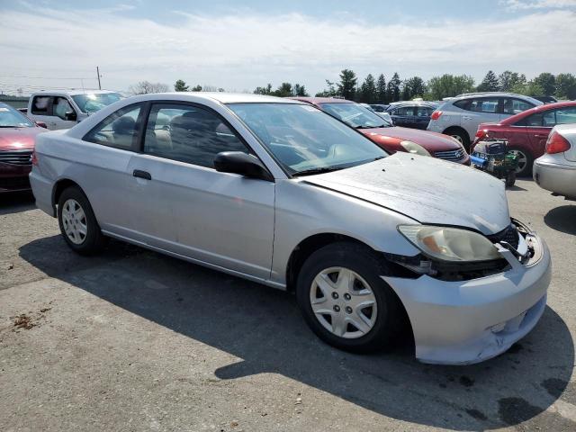 1HGEM22155L012826 - 2005 HONDA CIVIC DX VP Silber Foto 4