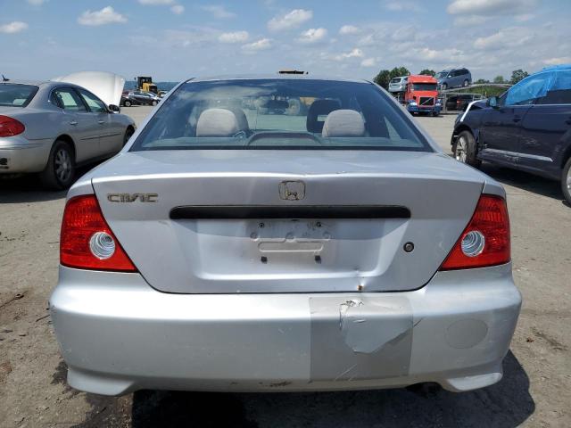 1HGEM22155L012826 - 2005 HONDA CIVIC DX VP Silber Foto 6