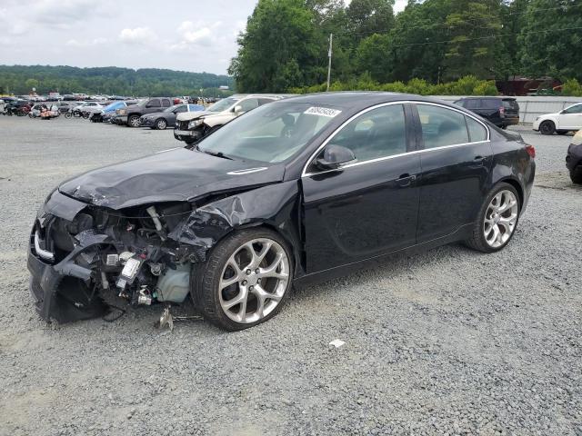 2G4GT5GX7F9296103 - 2015 BUICK REGAL GS BLACK photo 1