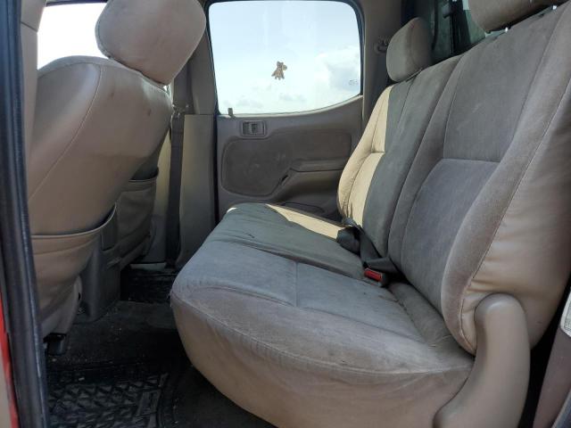 5TEGN92N24Z368036 - 2004 TOYOTA TACOMA DOUBLE CAB PRERUNNER RED photo 10