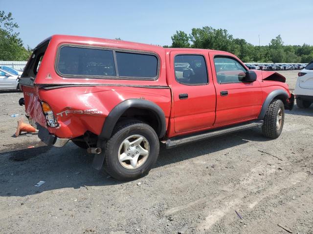 5TEGN92N24Z368036 - 2004 TOYOTA TACOMA DOUBLE CAB PRERUNNER RED photo 3