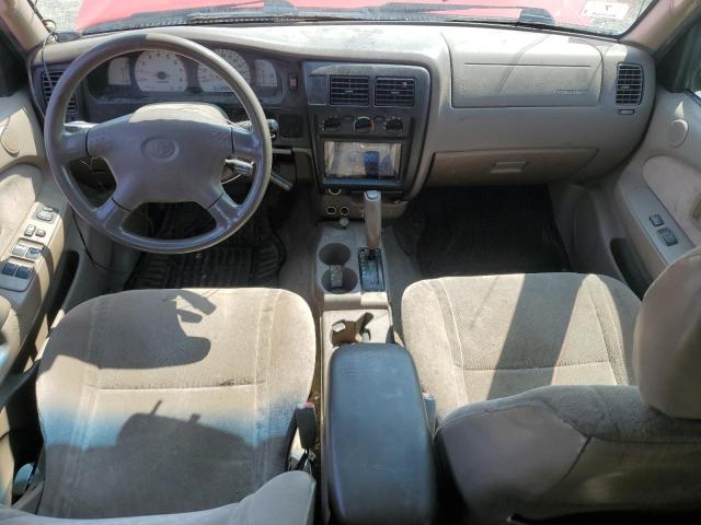 5TEGN92N24Z368036 - 2004 TOYOTA TACOMA DOUBLE CAB PRERUNNER RED photo 8