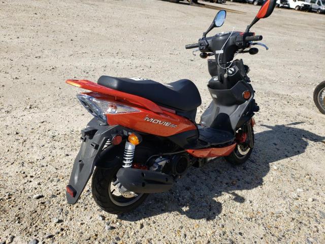 RFBV1J133EB140558 - 2014 KYMCO USA INC MOVIE 150 ORANGE photo 4