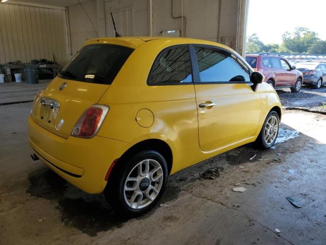 3C3CFFAR8DT526238 - 2013 FIAT 500 POP YELLOW photo 3