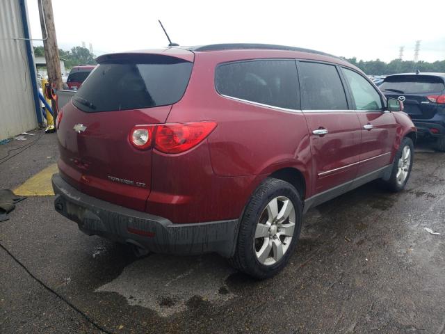 1GNLRHED4AS145858 - 2010 CHEVROLET TRAVERSE LTZ MAROON photo 3