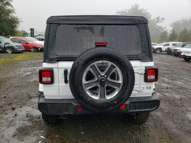 1C4HJXEN3PW562754 - 2023 JEEP WRANGLER SAHARA WHITE photo 6