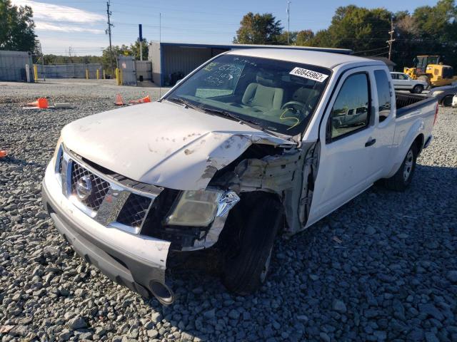 1N6BD06T26C465124 - 2006 NISSAN FRONTIER KING CAB XE WHITE photo 2