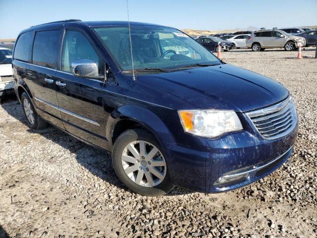 2C4RC1CG5CR362090 - 2012 CHRYSLER TOWN & COU TOURING L BLUE photo 4