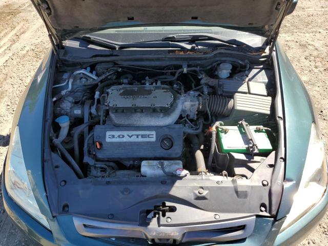 1HGCM66533A029256 - 2003 HONDA ACCORD EX GREEN photo 11