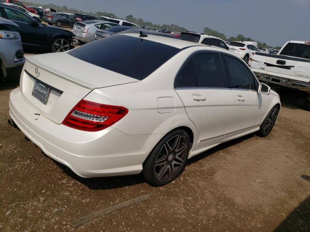 WDDGF4HB5DR297798 - 2013 MERCEDES-BENZ C 250 WHITE photo 3