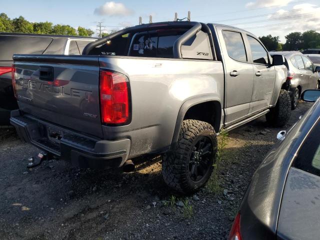 1GCGTEEN8M1123973 - 2021 CHEVROLET COLORADO ZR2 GRAY photo 3