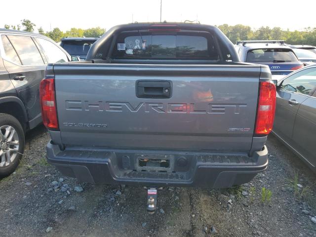 1GCGTEEN8M1123973 - 2021 CHEVROLET COLORADO ZR2 GRAY photo 6
