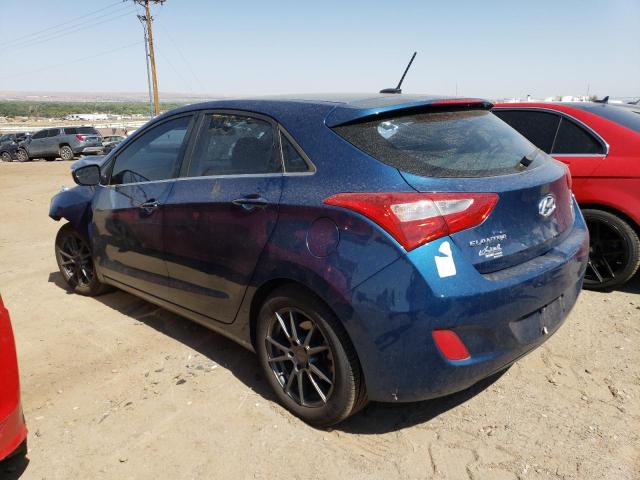 KMHD35LH3GU300587 - 2016 HYUNDAI ELANTRA GT BLUE photo 2