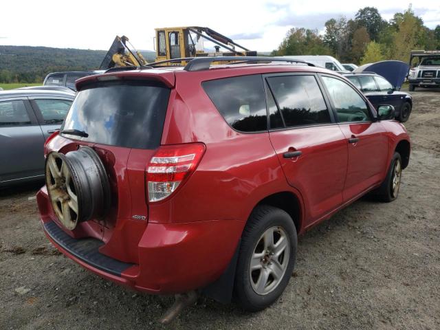 2T13BF35V99W01115 - 2009 TOYOTA RAV-4 RED photo 4