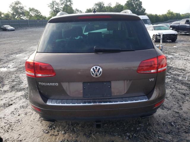 WVGFF9BP4CD004780 - 2012 VOLKSWAGEN TOUAREG V6 BROWN photo 6