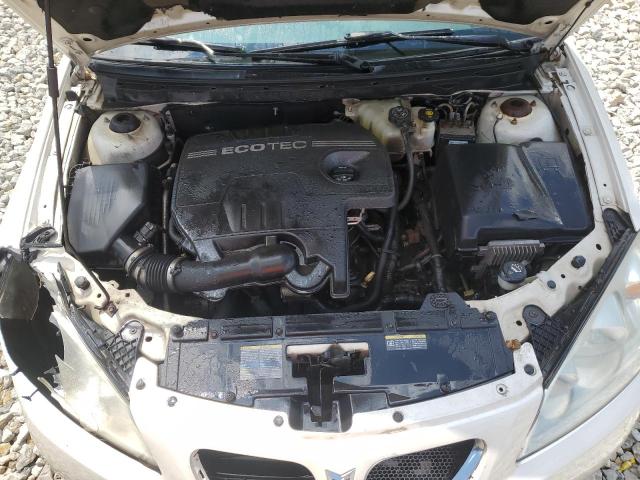 1G2ZG57B694135047 - 2009 PONTIAC G6 WHITE photo 11