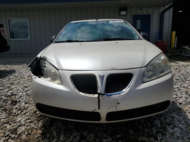 1G2ZG57B694135047 - 2009 PONTIAC G6 WHITE photo 5