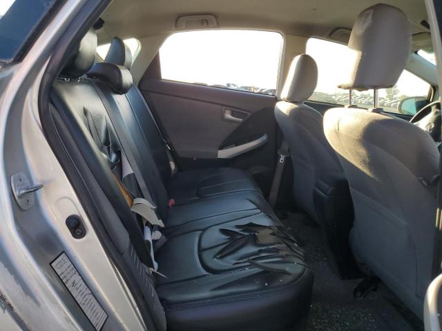 JTDKN3DUXD5538304 - 2013 TOYOTA PRIUS SILVER photo 10