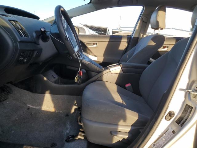 JTDKN3DUXD5538304 - 2013 TOYOTA PRIUS SILVER photo 7