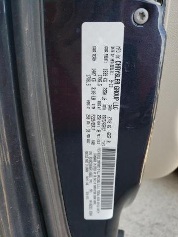 2C4RC1BG0ER143655 - 2014 CHRYSLER TOWN & COU TOURING BLUE photo 13