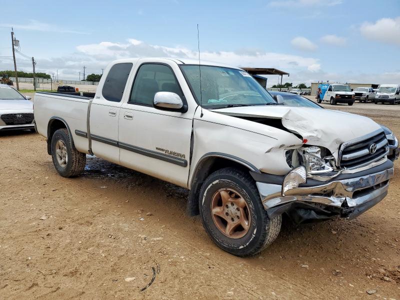 5TBRT341X2S221911 - 2002 TOYOTA TUNDRA ACCESS CAB 白色 照片 4