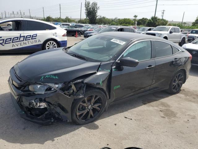 19XFC2F83LE009751 - 2020 HONDA CIVIC SPORT 黑色 照片 1