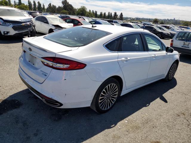 3FA6P0D99JR193920 - 2018 FORD FUSION TITANIUM/PLATINUM WHITE photo 3