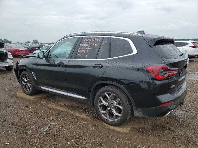 WBX57DP08NN161871 - 2022 BMW X3 XDRIVE30I BLACK photo 2