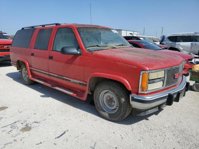 1GKEC16K5NJ717785 - 1992 GMC SUBURBAN C1500 RED photo 4