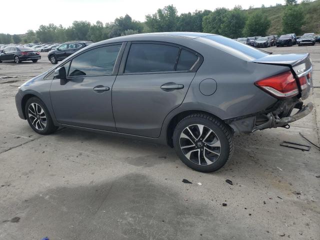 2HGFB2F97DH517868 - 2013 HONDA CIVIC EXL GRAY photo 2