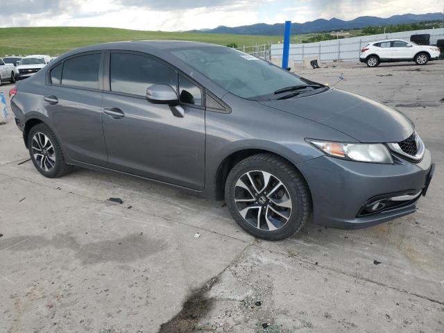 2HGFB2F97DH517868 - 2013 HONDA CIVIC EXL GRAY photo 4