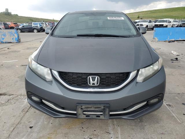 2HGFB2F97DH517868 - 2013 HONDA CIVIC EXL GRAY photo 5