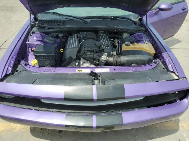 2C3CDYCJ6DH672123 - 2013 DODGE CHALLENGER SRT-8 PURPLE photo 11