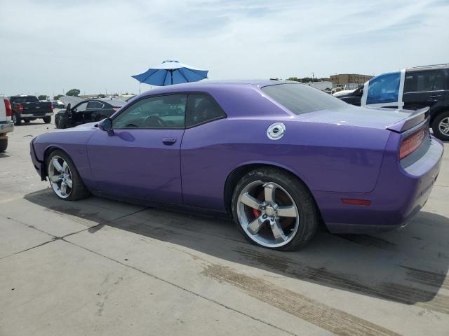 2C3CDYCJ6DH672123 - 2013 DODGE CHALLENGER SRT-8 PURPLE photo 2