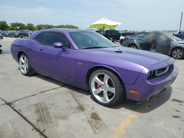 2C3CDYCJ6DH672123 - 2013 DODGE CHALLENGER SRT-8 PURPLE photo 4