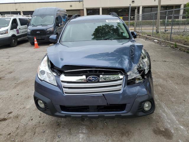 4S4BRCGC2D3243907 - 2013 SUBARU OUTBACK 2.5I PREMIUM BLUE photo 5