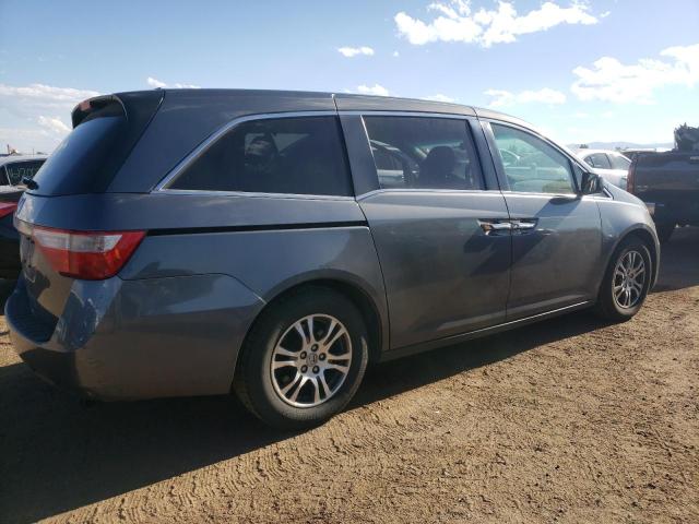 5FNRL5H47CB039449 - 2012 HONDA ODYSSEY EX Gris foto 3