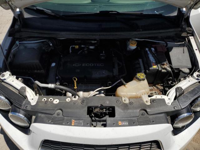 1G1JA6SH6G4177106 - 2016 CHEVROLET SONIC LS WHITE photo 11