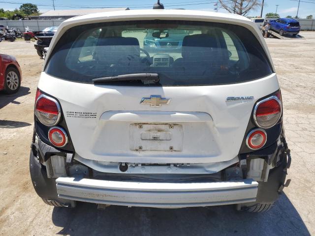 1G1JA6SH6G4177106 - 2016 CHEVROLET SONIC LS WHITE photo 6