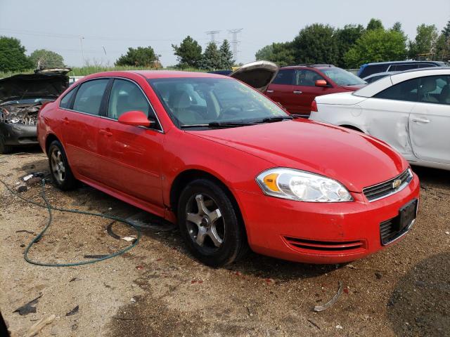 2G1WT57K591295192 - 2009 CHEVROLET IMPALA 1LT RED photo 4